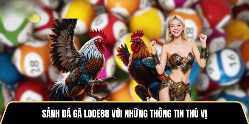 Sảnh đá gà LODE88 với những thông tin thú vị